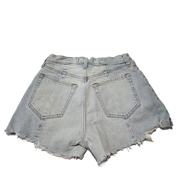 Women's Distressed Denim Shorts (New) - Picture 3 of 5